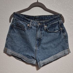 Wild Fable Blue Jean Mom Shorts